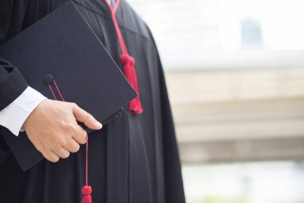 istock Congratulate the graduate at the university 1255228775