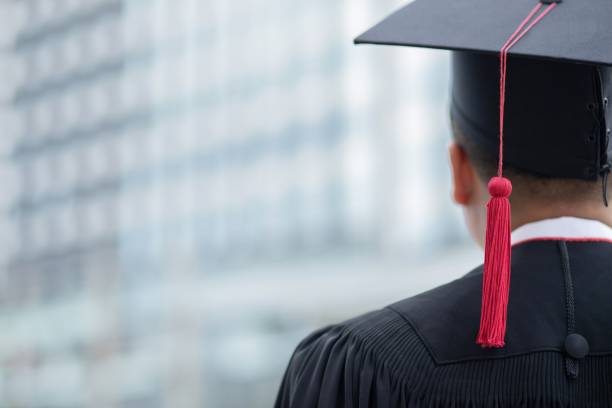 istock Congratulate the graduate at the university 1255228810
