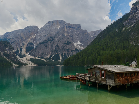 Lake Braies, in the heart of the Dolomites in northern Italy. A place to go once in a lifetime.