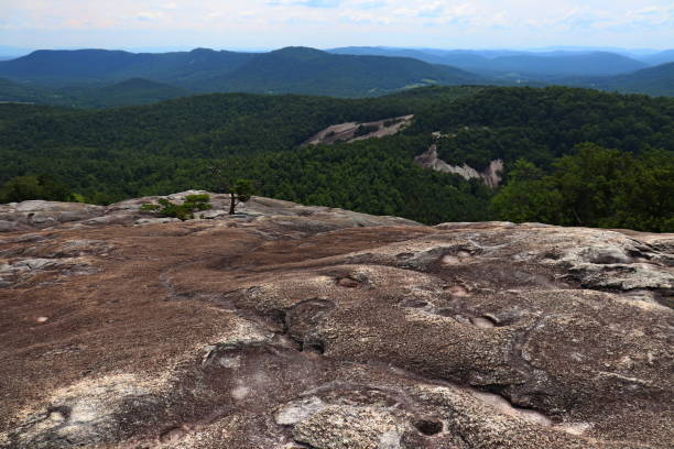 istock Stone Mountain, Stone Mountain State Park, North Carolina. 1255229996