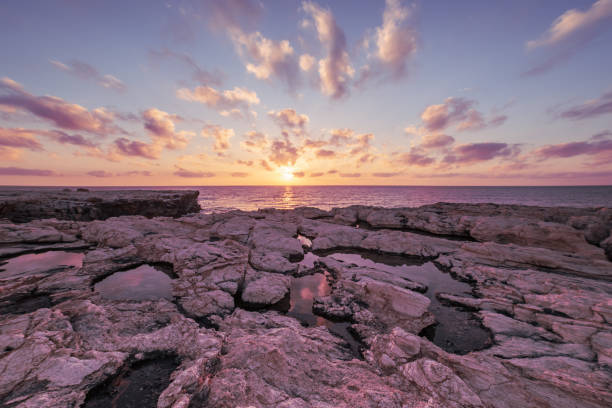 istock Sunrise at sea 1255239660