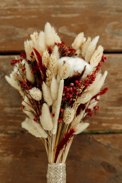 istock wedding bouquet of dried flowers 1255247569