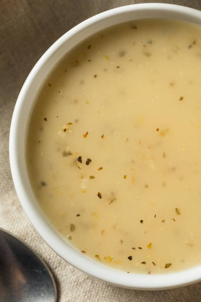 istock Homemade Lemon Garlic Vinaigrette Dressing 1255263743