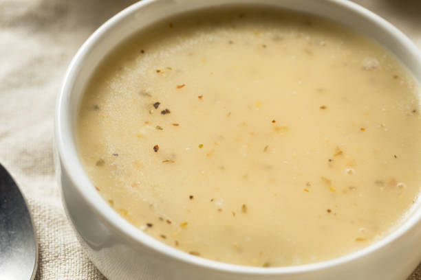 istock Homemade Lemon Garlic Vinaigrette Dressing 1255264888