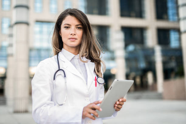 istock Female healthcare worker. 1255266327