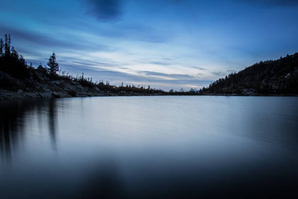 istock Forest Lake at Sunrise 1255270823