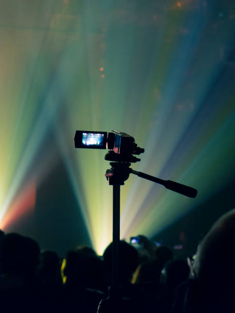 istock Filming concert on smart phone 1255275062