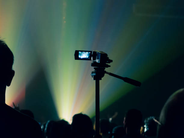 istock Filming concert on smart phone 1255275079