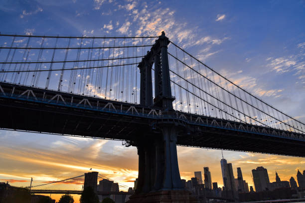 istock Brooklyn Bridge and Manhattan Bridge 1255275645