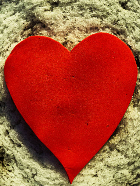 istock Heart in the snow 1255279561