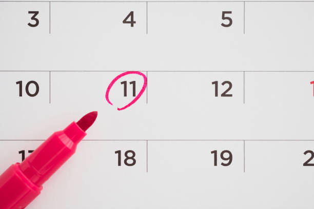 istock important appointment schedule write on white calendar page date close up 1255292337