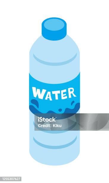 Bottle With Water Stock Illustration - Download Image Now - Water Bottle,  Bottle, Water - iStock
