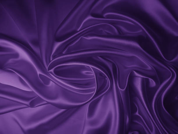 345 Purple Silk Sheets Stock Photos 