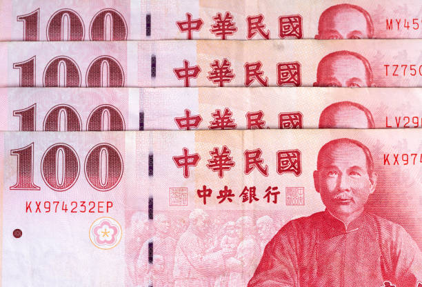 istock 100 New Taiwan Dollar banknote 1255345069
