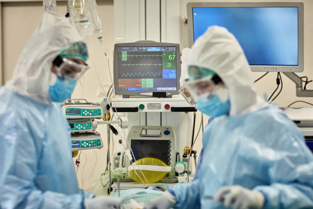 istock Medical Technical Equipment Supporting Doctors in Surgery 1255356842