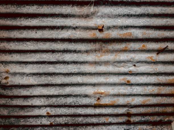 istock Zinc wall surface texture vintage background for design 1255360465