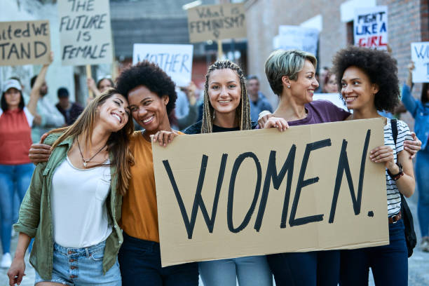 istock Unity of women all races! 1255362391
