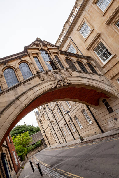 hertford bridge, oxford - hertford college imagens e fotografias de stock