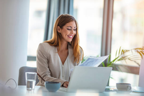 istock Female businesswoman 1255368356