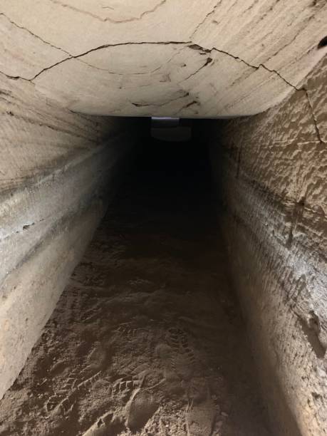 istock Inside catacombs of Kom El Shoqafa. 1255369159