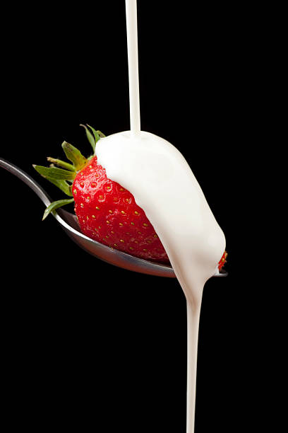 istock The creamy strawberry. 125537277