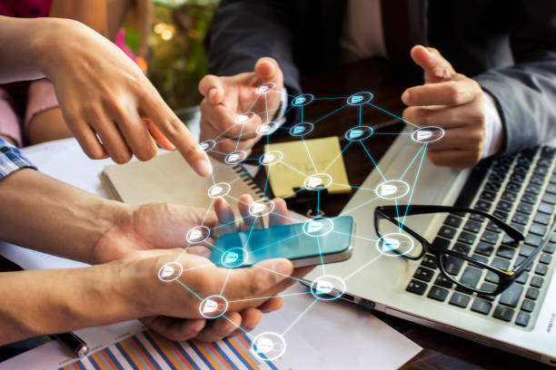 istock business hand working with new modern computer and business strategy as concept 1255373211