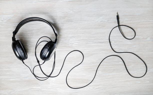 istock Black acoustic headphones 1255373604