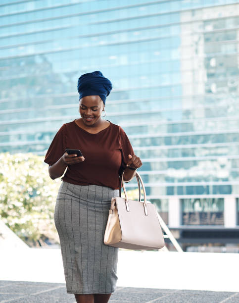 istock Taking her business to all the right places 1255373673