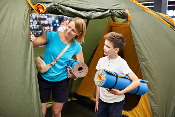 2,000+ Camping Gear Shopping Stock Photos, Pictures & Royalty-Free