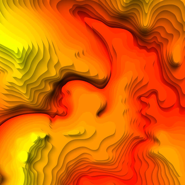 istock Mountain hiking. Map line of topography. Vector abstract topographic map concept with space for your copy. 3D Cartography concep background. Map mockup infographics. Sale background. Wavy backdrop 1255379973