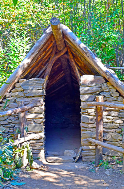 istock hut in El Montseny Barcelona Spain 1255381260