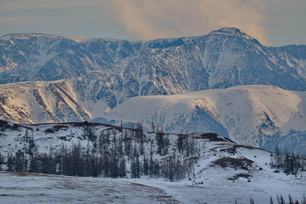 istock Winter landscape of early spring 1255382109