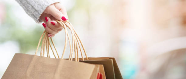 istock A woman is shopping at the mall 1255387795