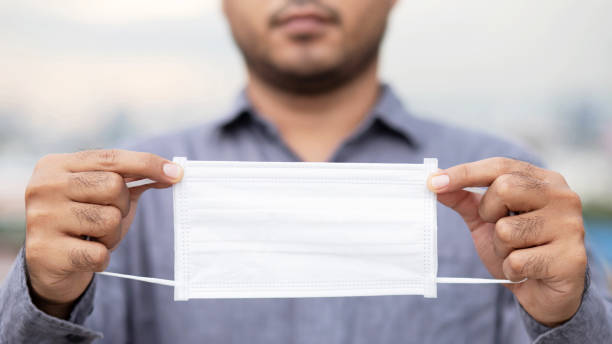 istock Health mask to protect from corona virus 1255389710