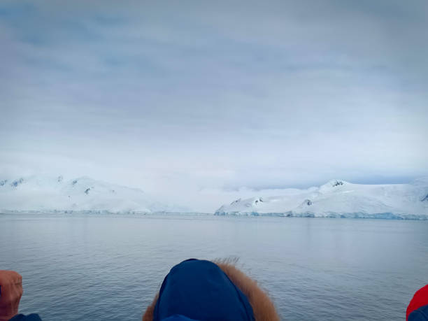 istock glacier in Antarctica and clam ocean 1255394277