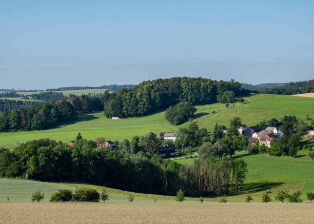 istock View over the Vogtland in Saxony 1255399812