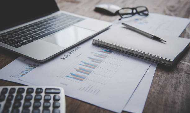 istock Data Analysis Chart And Graphs placed on the desk in the office. Business Analysis and Planning Concept 1255402802