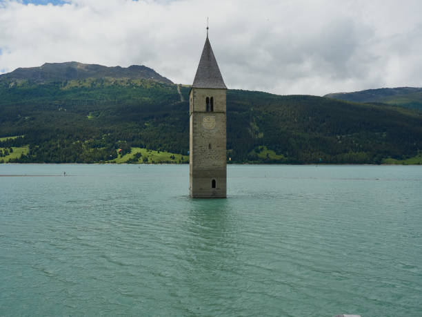 istock Lake Resia, Curon Venosta 1255403669