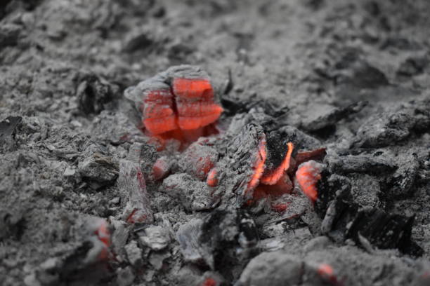 bela imagem de carvão queimado - smith rock - fotografias e filmes do acervo