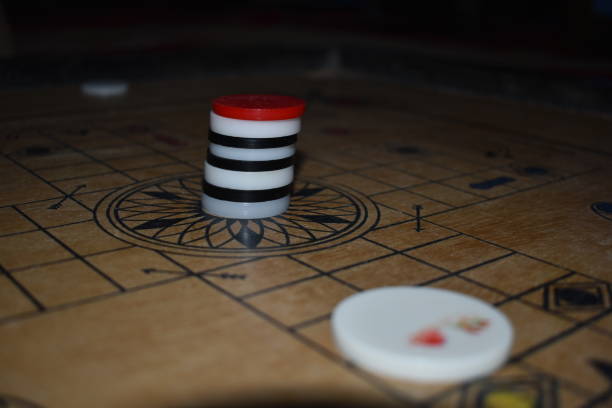 istock Beautiful design of carom at home 1255413642