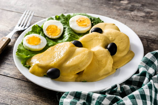istock Traditional Peruvian papa a la huancaina 1255417198