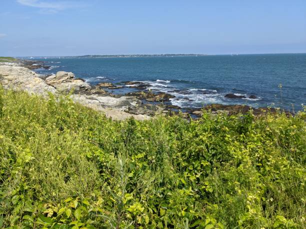 istock Cliffside view of the Atlantic Ocean 1255417706