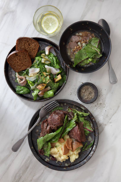 istock Scandinavian Dishes for Family Dinner 1255420173