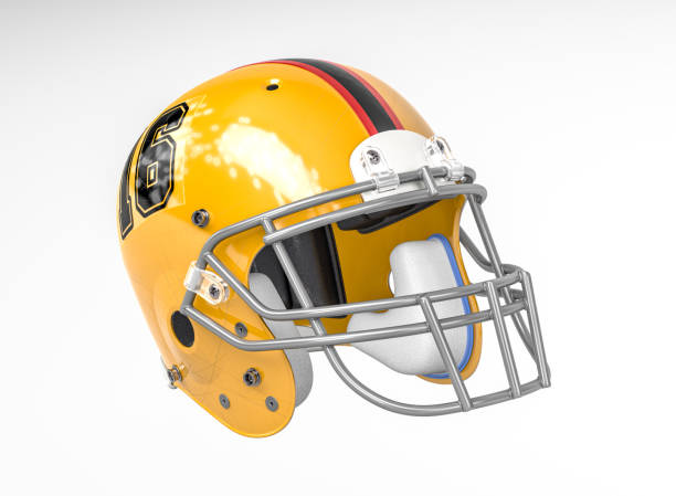 istock Football helmet 1255420966