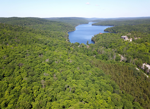 Aerial view Gatineau Park,Quebec