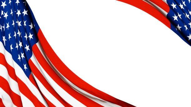 istock USA flag isolated on white background with copy space 3d render 1255427223