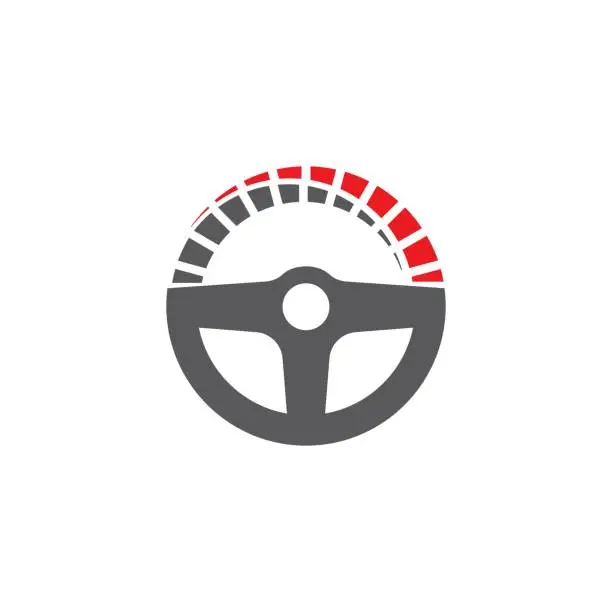 Vector illustration of Driver icon Template vector illustration