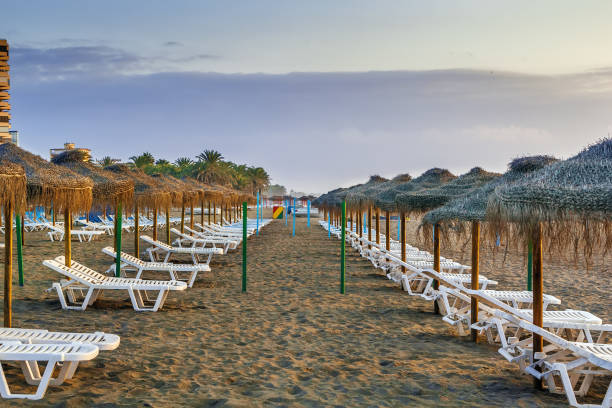 istock Beach in Torremolinos, Spain 1255431485