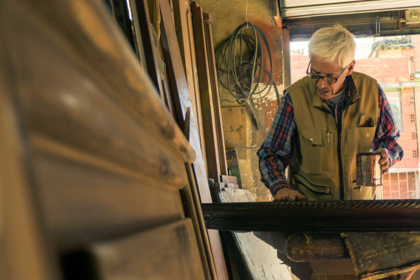 register pull of a church organ