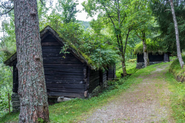 istock old village in Norway 1255440534